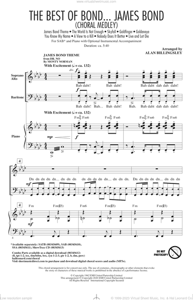 The Best of Bond... James Bond (Choral Medley)