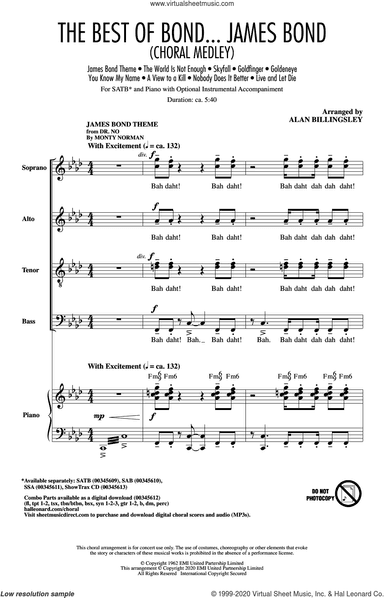 The Best of Bond... James Bond (Choral Medley)