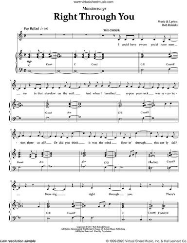 Right Through You (from Monstersongs)