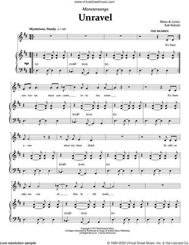 Unravel (from Monstersongs)
