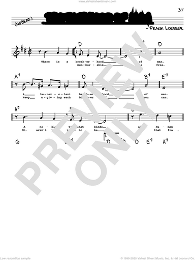 Brotherhood Of Man (High Voice) (from How To Succeed In Business Without Really Trying)