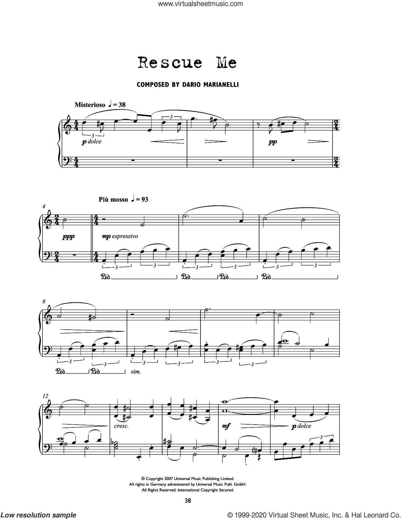 Rescue Me (from Atonement)