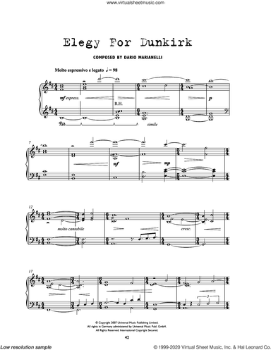 Elegy For Dunkirk (from Atonement)