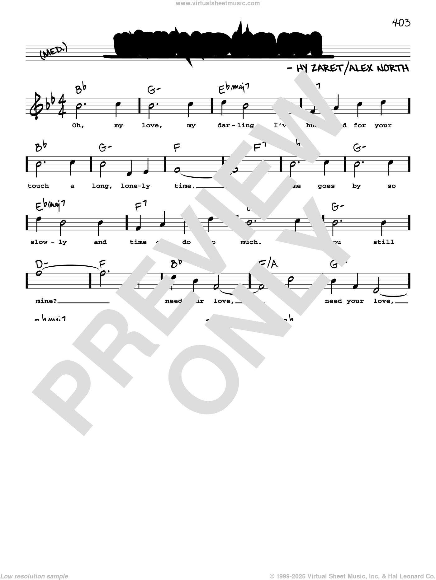 Unchained Melody (High Voice)