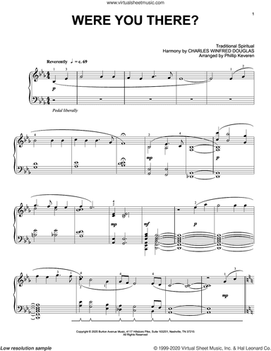 Were You There? (arr. Phillip Keveren)