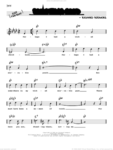 Something Good (from The Sound Of Music) (High Voice)