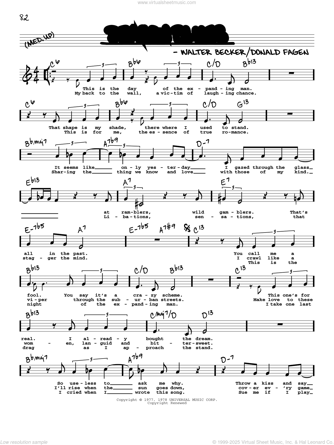 Deacon Blues (High Voice)