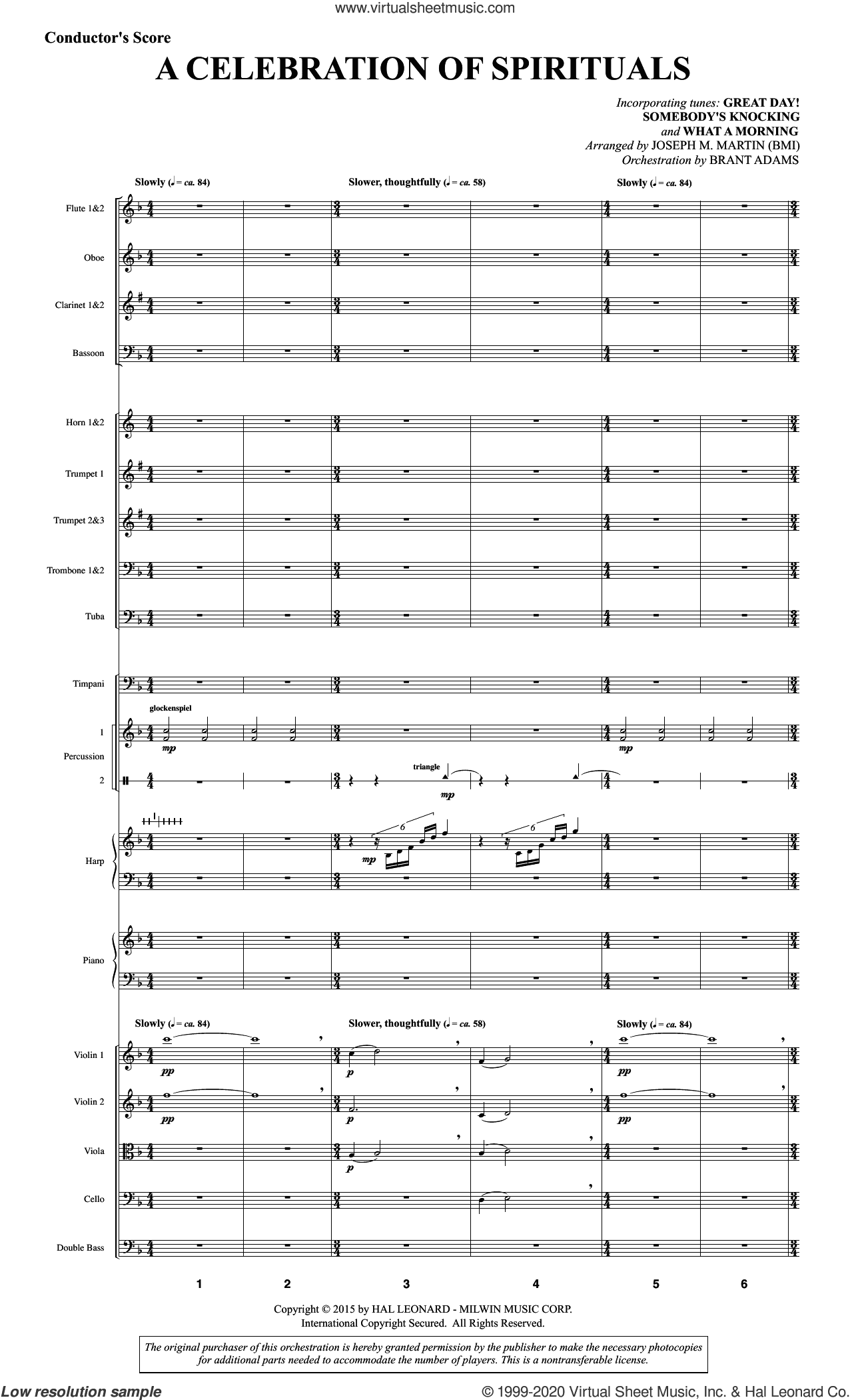 A Celebration of Spirituals (COMPLETE)
