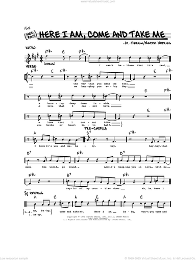 Here I Am, Come And Take Me