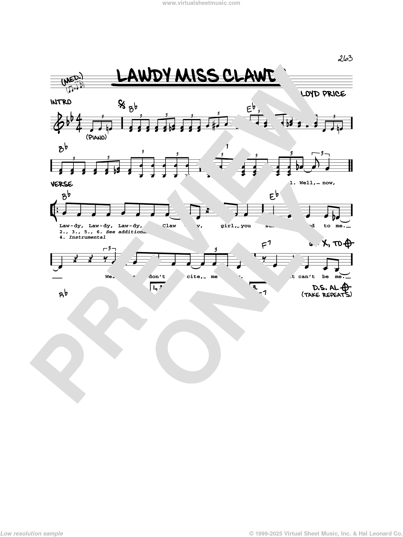 Lawdy Miss Clawdy