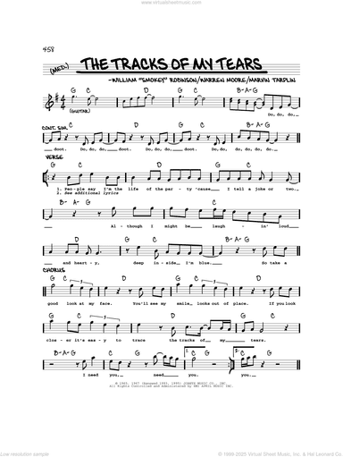 The Tracks Of My Tears