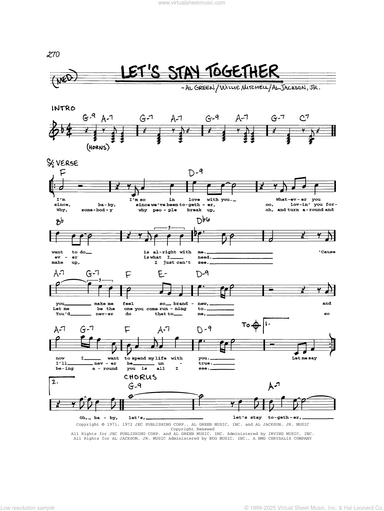 Let's Stay Together