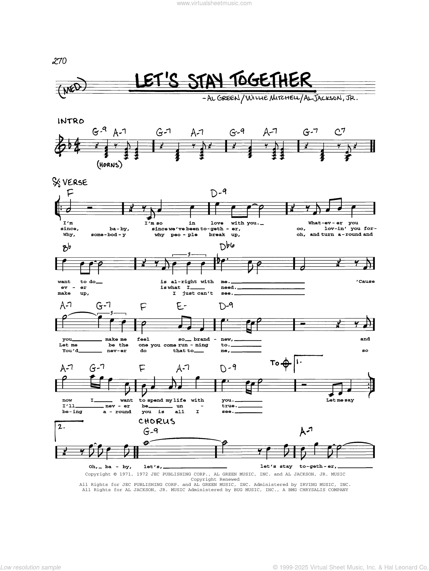 Let's Stay Together