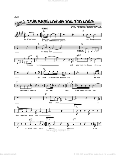 I've Been Loving You Too Long