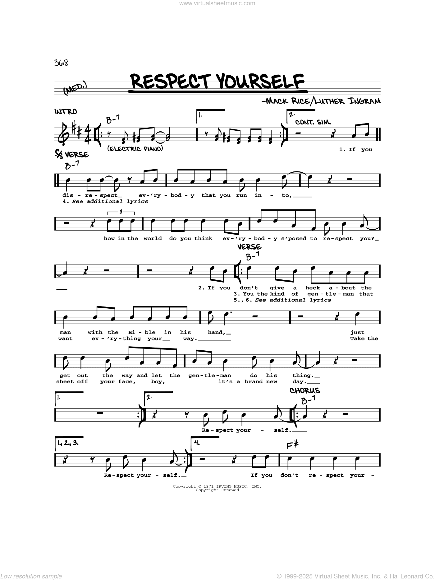 Respect Yourself