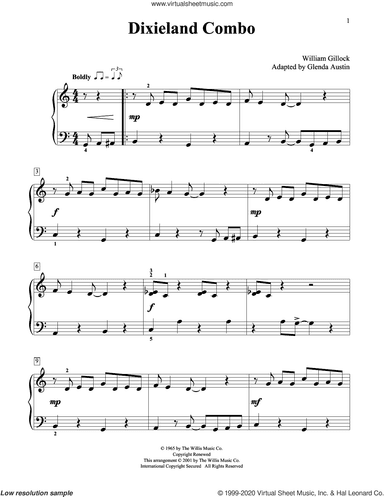Dixieland Combo (Simplified) (adapted by Glenda Austin)