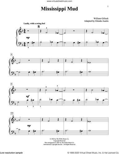Mississippi Mud (Simplified) (adapted by Glenda Austin)