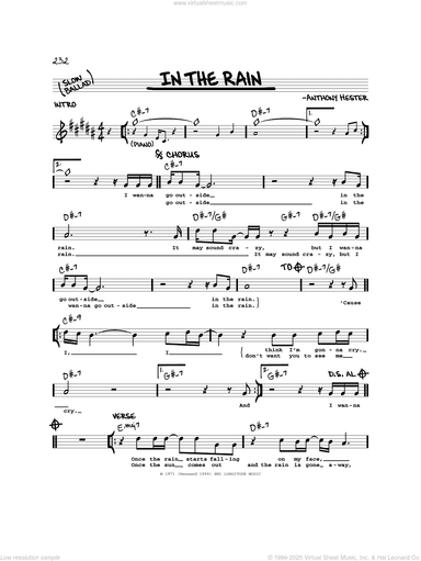 In The Rain
