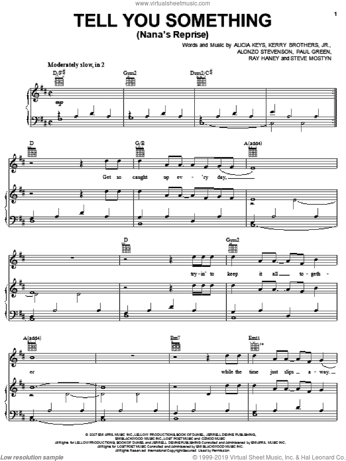 Tell You Something (Nana's Reprise)