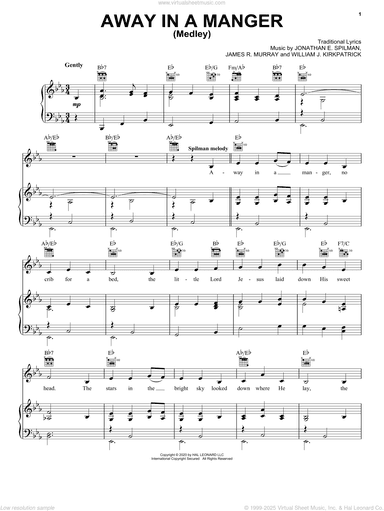 Away In A Manger (Medley)