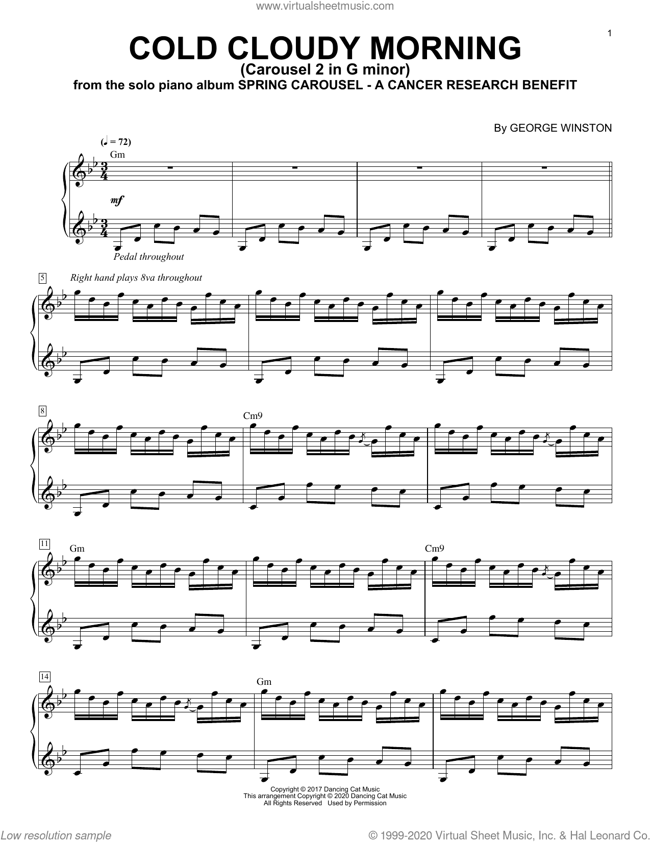 Cold Cloudy Morning (Carousel 2 In G Minor)