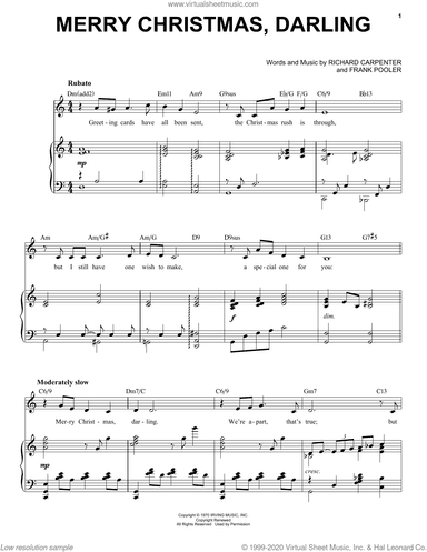Merry Christmas, Darling [Jazz Version] (arr. Brent Edstrom)