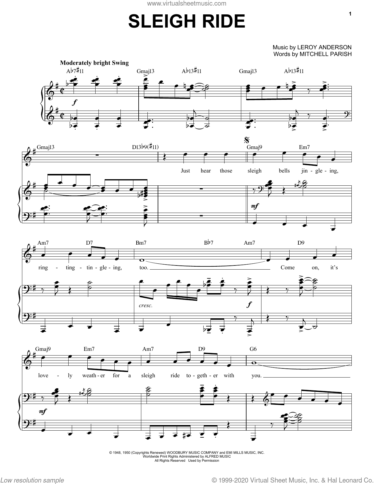 Sleigh Ride [Jazz Version] (arr. Brent Edstrom)