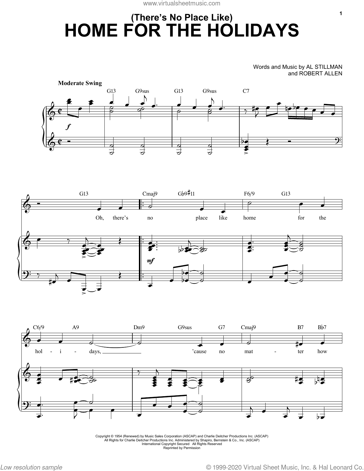 (There's No Place Like) Home For The Holidays [Jazz Version] (arr. Brent Edstrom)