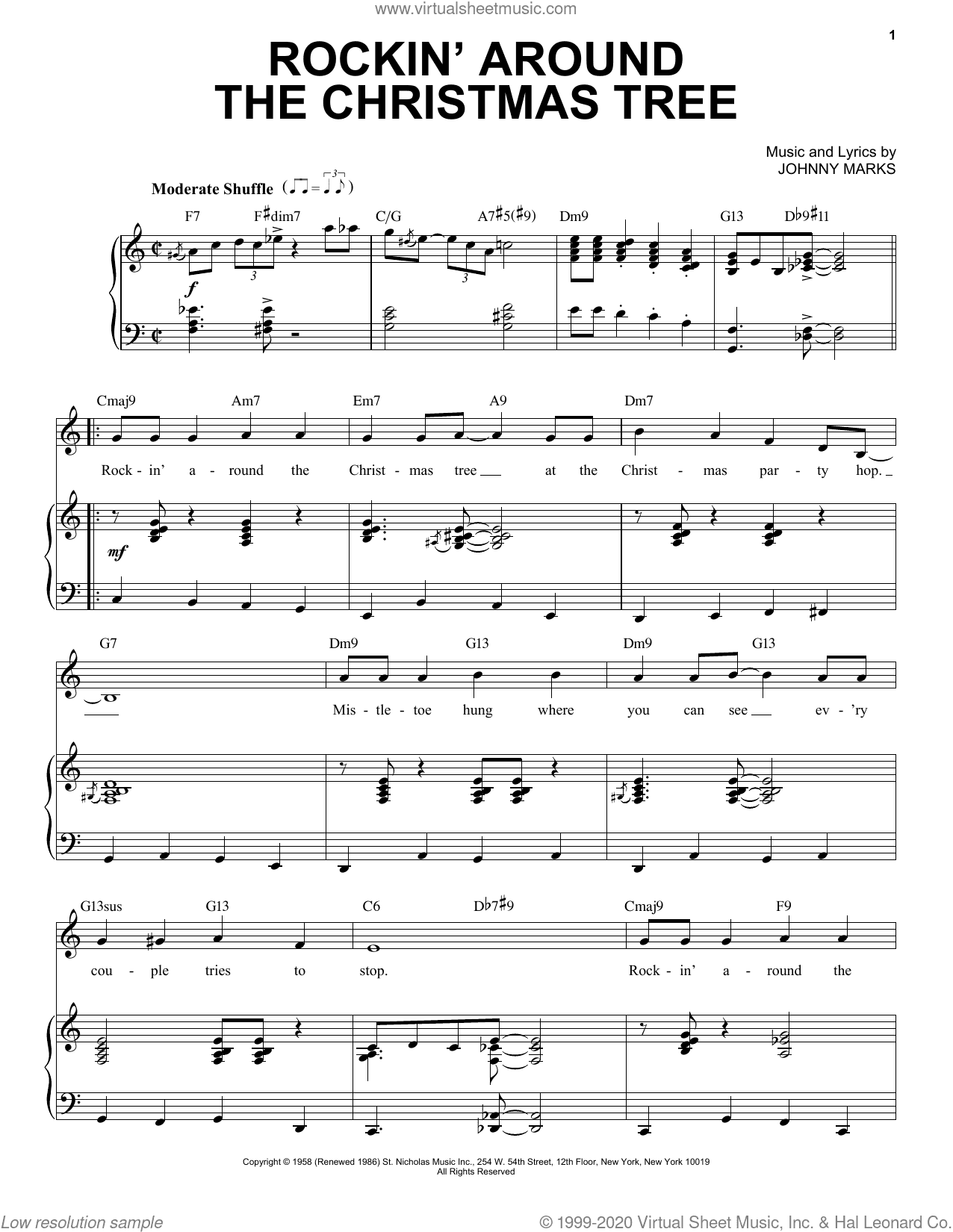 Rockin' Around The Christmas Tree [Jazz Version] (arr. Brent Edstrom)