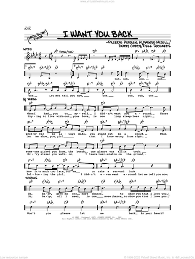 I Want You Back