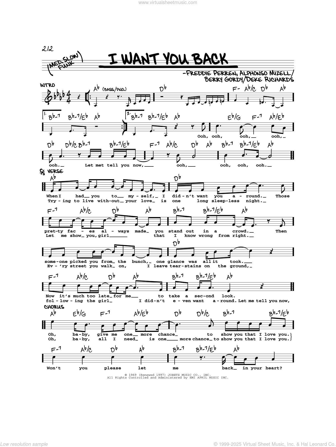 I Want You Back