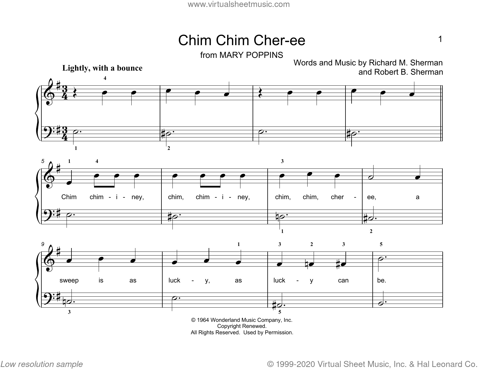 Chim Chim Cher-ee (from Mary Poppins) (arr. Christopher Hussey)