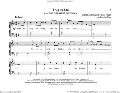 This Is Me (from The Greatest Showman) (arr. Christopher Hussey)