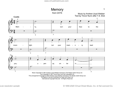 Memory (from Cats) (arr. Christopher Hussey)