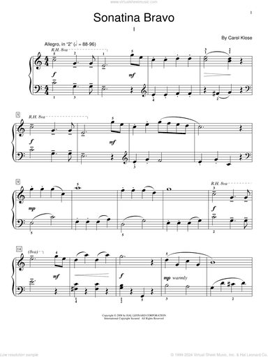 Sonatina Bravo