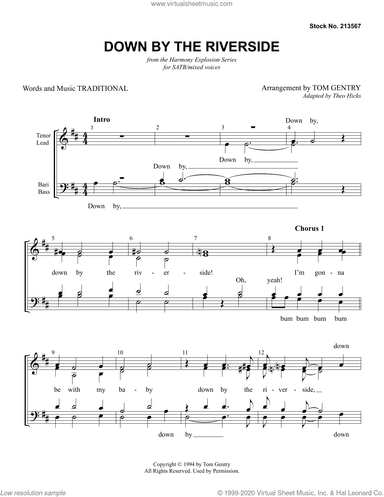Down By The Riverside (arr. Tom Gentry)