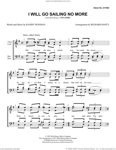 I Will Go Sailing No More (arr. Richard Hasty)