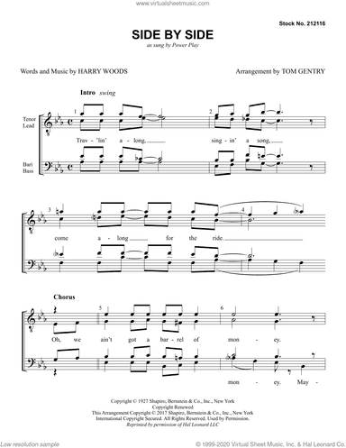 Side By Side (arr. Tom Gentry)
