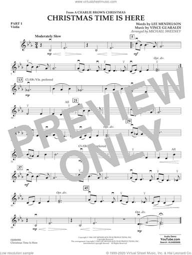 Christmas Time Is Here (arr. Michael Sweeney)