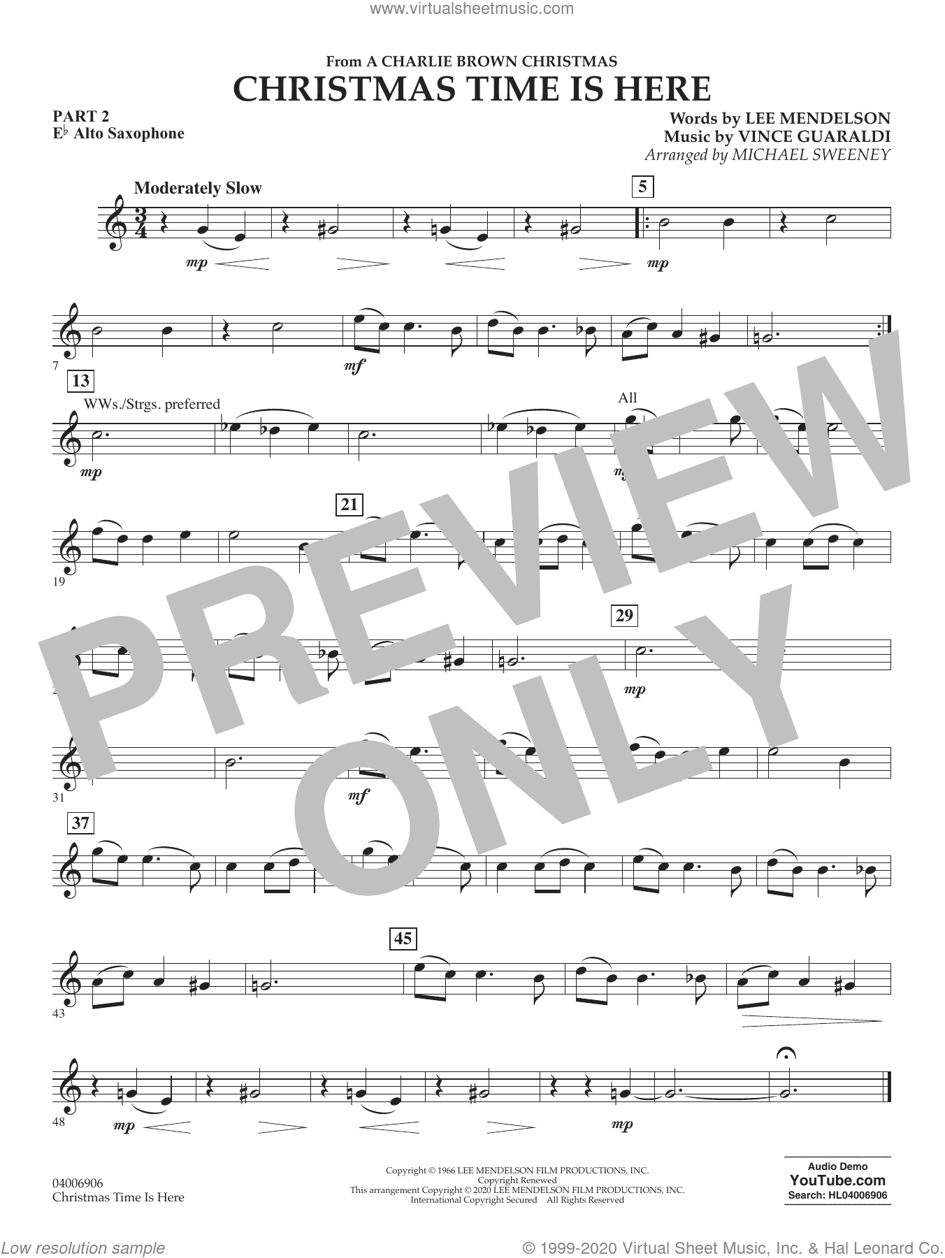 Christmas Time Is Here (arr. Michael Sweeney)