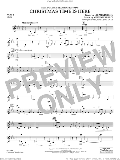 Christmas Time Is Here (arr. Michael Sweeney)