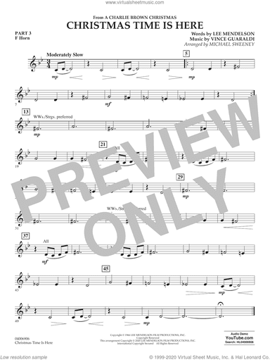 Christmas Time Is Here (arr. Michael Sweeney)