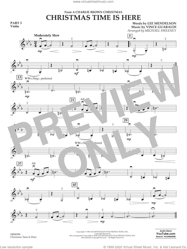 Christmas Time Is Here (arr. Michael Sweeney)