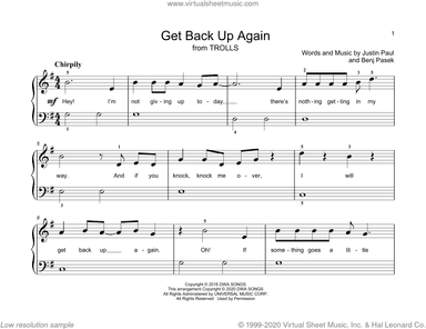 Get Back Up Again (from Trolls)