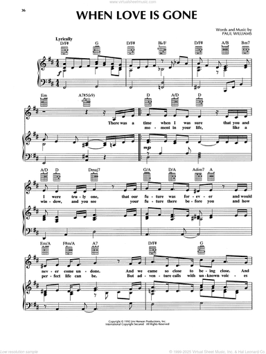 When Love Is Gone (from The Muppet Christmas Carol)