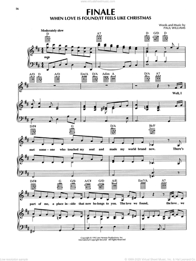 Finale - When Love Is Found/It Feels Like Christmas (from The Muppet Christmas Carol)