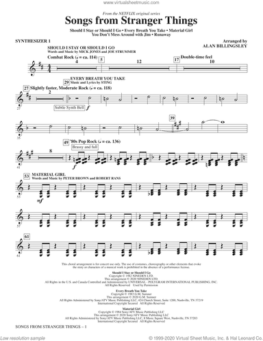 Songs from Stranger Things (arr. Alan Billingsley)