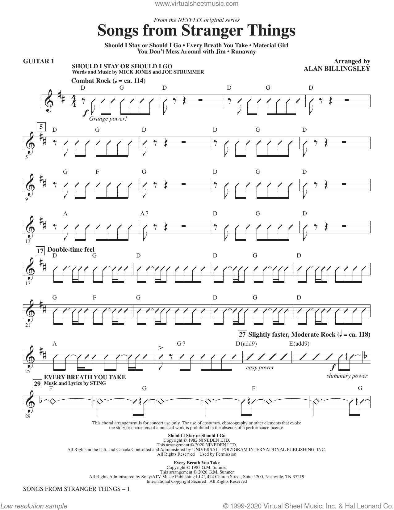 Songs from Stranger Things (arr. Alan Billingsley)