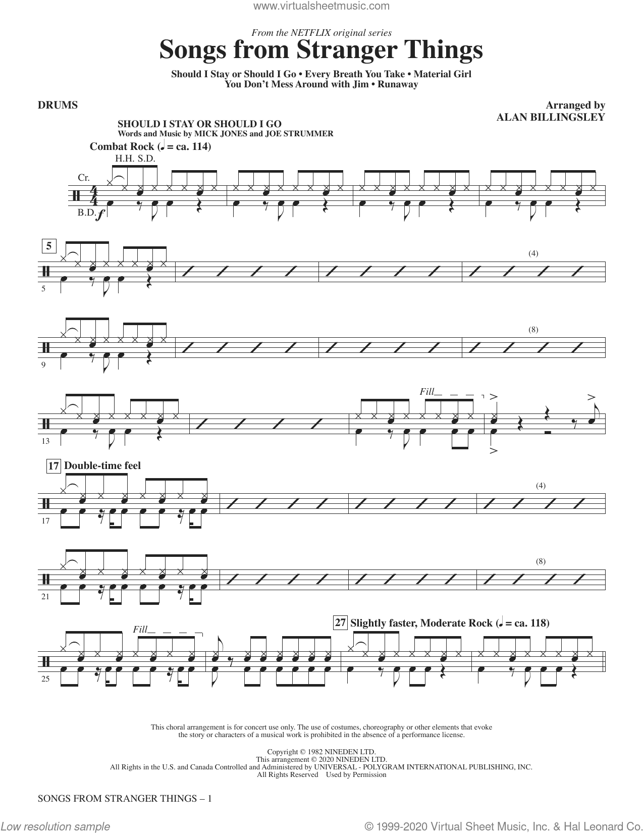 Songs from Stranger Things (arr. Alan Billingsley)