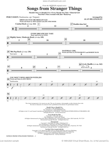 Songs from Stranger Things (arr. Alan Billingsley)